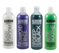 Wahl Aloe Soothe Animal Shampoo, 500ml - Gentle Coat Cleanser with Aloe Vera, 15:1 Concentrate, Vegan, Paraben-Free, Part No. ZX729