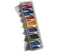 Shaving Factory Colour-Coded Cutting Guides for WAHL Clipper - Pack of 8