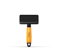WAHL Slicker Brush Medium Grooming Brush, Dog Cat Brush, Pet Grooming Tools, Straightening Brushes for Long and Short Haired Animals, Gel Handle, Orange