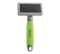Wahl Slicker Brush Medium Medium Dog | For all coat types, ergonomic gel handle, steel bristles, removes loose hair and debris