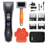 Wahl Smart Clip Dog & Pet Clipper, Stress Relief Lick Mat & Slicker Brush