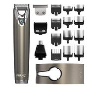Titanium Steel Lithium Beard and Stubble Trimmer Wahl Silver One Size