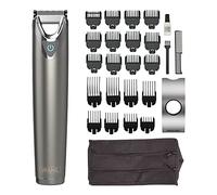Wahl Stainless Steel Stubble & Beard Trimmer, Beard Trimmers for Men, Rechargeable Trimmer, Stubble Trimmer, Washable Head, Cordless Trimmers, Men’s Stubble Trimmer, Male Grooming Set, Beard Care