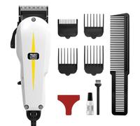 Wahl Super Taper Hair Trimmer with 4 Attachment Combs, White, 0.62 kg