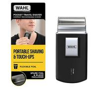 WAHL 3615-0403 Pocket Travel Shaver - Black & Silver, Silver/Grey,Black