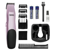 WAHL Trimmer for Women, Ladies Shavers, Female Hair Removal Methods, Bikini Trimming and Styling, Battery Operated, Personal Trimming Kit, Pink
