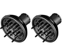 Wahl Universal Diffuser, Hairdryer Attachment, Curly Hairstyling, Wavy Hair Styling, Frizz Free Hair Drying, One Size Fits All Diffuser, Adjustable Airflow Dryer, Max Barrel Size: 52mm (Pack of 2)
