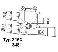 WAHLER 3481.88D Thermostat