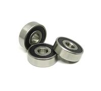 WAHRE 10pcs S626RS Bearing 6x19x6 Mm S626ZZ 626Z S626 2RS 626-2RS 626 RS ZZ Stainless Steel Bearing 6 * 19 * 6 Miniature Ball Bearing(S626-2RS 6x19x6mm)