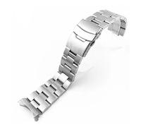 WAHRE Strainless Steel Band Strap Fit For Seiko SKX007/009 Watchband Metal Bracelet Fit For Rolex Fit For Oyster Wristband 18/19/20/22/24mm Band(20mm)