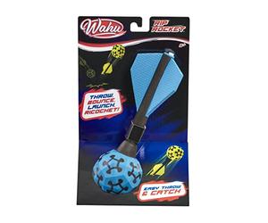 WAHU Rip Rocket - Blue | Get Ready to Throw, Bounce and Catch the Amazing Rip Rocket | Flies over 50 metres! | Outdoor Garden Toys | Suitable for Ages 5+