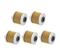 Wai Danie 5 pcs Oil Filters Compatible with YX 150cc 160cc Zongshen 155cc ZS155 Engine Pit Bike Motorcycle 15412-HB6-003 fit zongshen ZS190