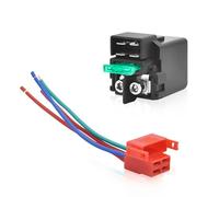 Wai Danie Starter Solenoid Relay with Plug Compatible with Honda Shadow 750 600 F2 F3 CBR 900 929 CBR1100XX CBR1000 CBR600 VFR750 VFR800 CB600 CB750 CB900F FSC600 GL1500 VF750 VF1100 35850-MT4-000