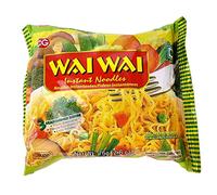 WAI WAI Noodles Vegetable 70G-(10 Packets)