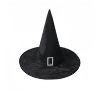 Waibejon Halloween Witch Hat, Black Witch Hat Halloween Decorations Witches Hats, for Women Halloween Party Carnivals Masquerade Cosplay Costume Accessory