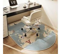 WaiDXn Cartoon-themed Office Mats And Children’s Study Chairs With Multi-functional Protective Pads(Sloth,120 * 80cm)