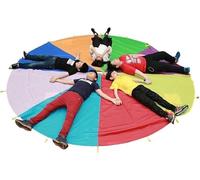 WaiDXn Kindergarten Rainbow Umbrella Early Education Outdoor Toddler Game Training Body Intelligence Teaching Aids Equipment