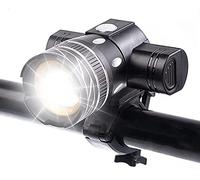 WaiDXn LED Bike Lights Rechargeable, LED Bike Front Lights, Super Capacity Bicycle Lights 5000 Lumens 3 Adjustable Modes Waterproof Front Mountain Bike Light Cycle Lights Fits All Bicycles