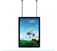 WaiDXn LED Signs Outdoor Projecting Billboard, Personalized Advertising Box Sign, Slim Snap Frame Menu Board For Business Bar Hotel(Schwarz,40x60cm)