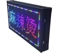 WaiDXn Outdoor Programmable LED Signage, Walking Led Display LED Scrolling Screen Electronic Screen Full Color LED Small Screen(29x29cm)