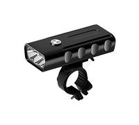 WaiDXn USB Rechargeable Bicycle Light, Super Bright 3 LED 6000 Lumen Bike Front and Tail Light Set, Waterproof 3 Light Modes Bike Headlight Night Safety Lights for Mountain Road Cycling