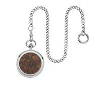 Waidzeit Franz Joseph Skeleton pocket watch silver