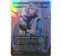Waifu Tameshi, Reality Architect #01 Foil - Alternative Custom Art Creature MTG