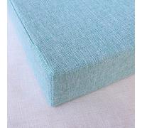 Waigg Kii Chair Cushions Seat Pads Cushion,45x45 50x50cm Padded Chair Pads Cushions,Chair Cushion Pads Indoor Outdoor Dining Room Garden (50X50X5CM,Light blue)