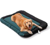 Waigg Kii Extra Large Dog Bed Waterproof Urine Proof,Deep Sleeping Pet Crate Mattress Bed Anti Anxiety Dog Sofa Beds,Cat Cushion Oxford cloth Non-Slip Bottom (Blue,XXL 110 * 80CM)