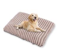 Waigg Kii Large Ultimate Dog Bed with Removable Cover Washable,Calming Pet Cushion Anti Anxiety Dogs Bed for Indoor Cat Mat Non-Slip Base (Brown,2XL-90 * 62CM)