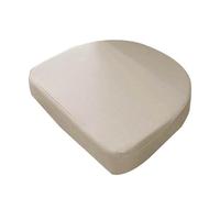 Waigg Kii Outdoor Garden Cushion U Shape Waterproof Seat Pad,Thick U-Shaped Chair Seat Cushions Pad for Home Garden Office Indoor Outdoor (50 * 50 * 3cm,Beige)