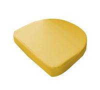 Waigg Kii Outdoor Garden Cushion U Shape Waterproof Seat Pad,Thick U-Shaped Chair Seat Cushions Pad for Home Garden Office Indoor Outdoor (48 * 48 * 5cm,Yellow)