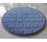 Waigg Kii Square Round Cushion Floor Cushion Pad 50cm/80cm/100cm/120cm,Portable Cushion Pad Seat Cushion for Yoga/meditation/Indoor/Outdoor (60 * 60cm,A-blue)