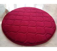 Waigg Kii Square Round Cushion Floor Cushion Pad 50cm/80cm/100cm/120cm,Portable Cushion Pad Seat Cushion for Yoga/meditation/Indoor/Outdoor (100 * 100cm,A-red)