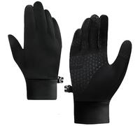 Waihoeer Running Gloves, Lightweight Touch Screen Gloves Winter Gloves Thermal Liner Gloves Men Women for Cycling Biking Sports Walking (M)