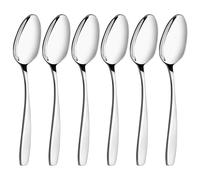 Waikhomes 6 PCS Stainless Steel Salad Serving Spoons for Parties Dinner, Large Tablespoons Buffet Banquet Spoons