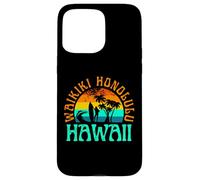 Waikiki Honolulu Hawaii Case for iPhone 15 Pro Max