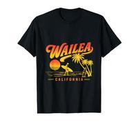 Wailers California Surf Sunset Palm Trees Value Graphic T-Shirt