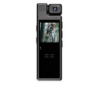 waillynice 1.3 Inch Screen 1080P HD Mini Camera with Infrared Night Vision, Portable BodyCam for Police, Sports & Outdoor Recording, CE/RoHS Certified (Camera,Add 64GB)