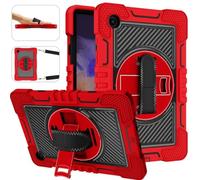 Waillynice Case Kids Safe Tablet Cover for Samsung Galaxy Tab S9 FE A9 Plus A8 10.5 2021 SM-X200 X205 S6 Lite A7 10.4 T500 Lite T220 (Red,Tab A9 8.7 inch)