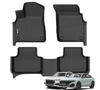 Wailtnb-All Weather Floor Mats for Audi Q7 & SQ7 Audi Q8 2020-2024 Liners Custom Fit Audi Q7 & Audi Q8 2020-2024 Waterproof Durable Easy to Clean Accessories