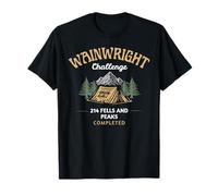 Wainwright Challenge 214 Fells Completed Hiking Gift T-Shirt