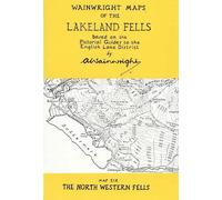 Wainwright Maps of the Lakeland Fells: North Western Fells Map 6