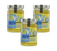 Wainwright’s Ukrainian Sunflower Honey 380g - Premium Raw Honey from Ukraine | Pure, Natural, Additive-Free | Traditional Beekeeping & Golden Sunflower Honey| (Pack of 3) from SuperfoodUK