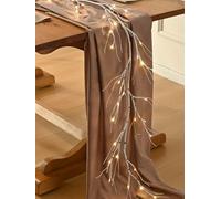 Waipfaru Christmas Decoration - 6FT Birch Tree Christmas Garland with Timer, Twig Tree Vines for Mantle, Winter Christmas Garland for Mantle Fireplace Wall Xmas Decor (Twigs)