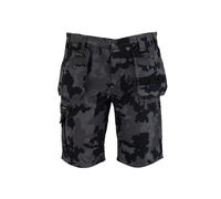 (Waist 32in, Multi Colour) Stanley Clothing Hanley Camouflage Holster Shorts