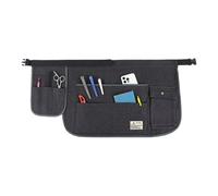 Waist Apron, Waitress Apron with Multiple Pockets, Half Aprons with Adjustable Belt for Women Man Kitchen Work Bbq Baking Painting Yard Art