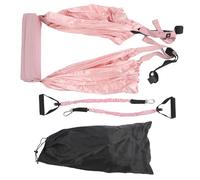 Waist Back Leg Stretch Strap Split Inversion Fitness Band Hammock Pink for Stretching Assist Trainer