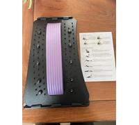 Waist Back Plate Lumbar Disc Relief Device Correction Massage Trainer Home Acupuncture Traction Easy to Use Convenient High Grade Durability Perfect for Daily Great Tool Using Make Life Easier