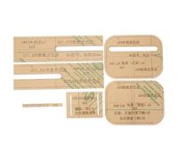 Waist Bag Acrylic Template, Clear Leather Craft Tool, DIY Bag Making Template with Precise Cutting Lines, Lightweight and Durable Acrylic Pattern for Waistpack, Wallet and Leather